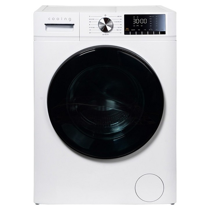 쿠잉전자 1등급 드럼세탁기 10kg 방문설치, 화이트, LDW10W