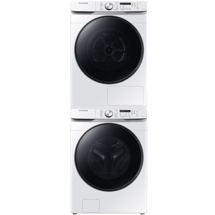 삼성전자 그랑데 세탁기 WF19T6000KW 19kg + 건조기 DV17T8520BW 17kg + 직렬설치 키트 방문설치, WF19T6000KW(세탁기), DV17T8520BW(건조기)