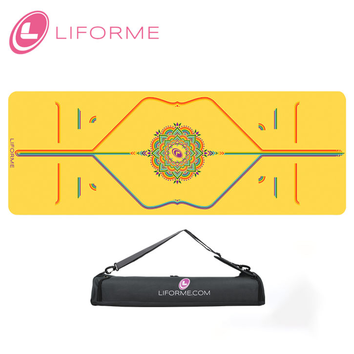 라이폼 천연 고무 요가 매트 Liforme Yoga mat - 9 가지 색상 1