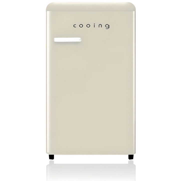 쿠잉전자 레트로 92L 원도어 냉장고