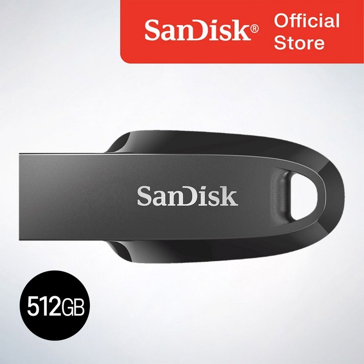 샌디스크코리아 공식인증정품 Ultra Curve USB 메모리 울트라 커브 USB 3.2 CZ550