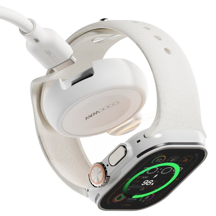 코드웨이 c타입 애플워치 무선충전기 케이블 1.2m