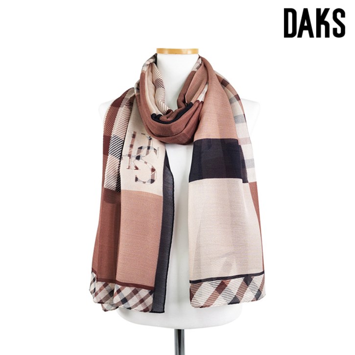 닥스 울 실크 스카프 FKU004
