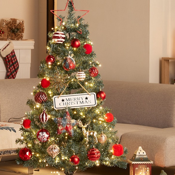 연필트리 크리스마스트리 트리 장식 LED 전구 풀세트 1.1m1.3m