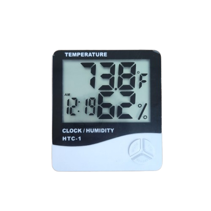 랩앤툴스 디지털 탁상형 온습도계 HTC1, 혼합색상, 1개