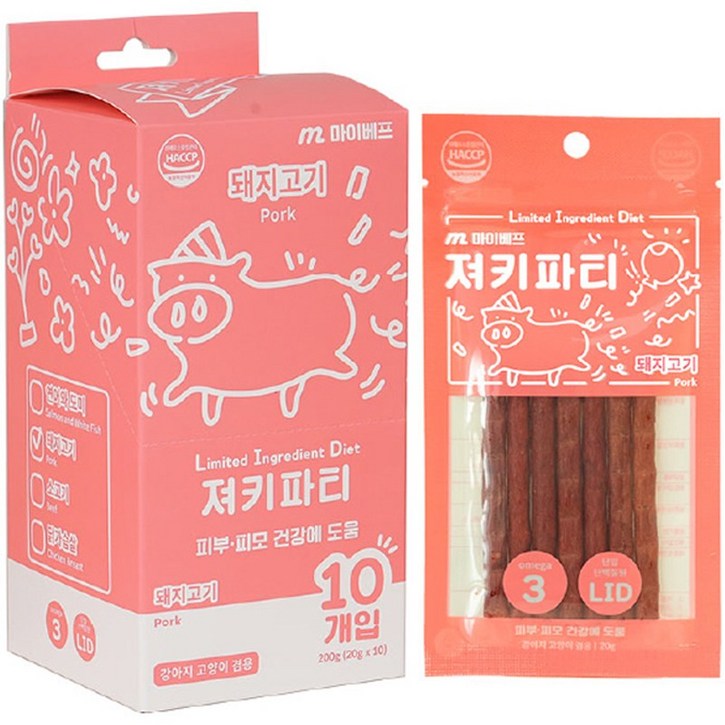 마이베프 L.I.D 져키파티 노즈워크 20g x 10p 마이베프 L.I.D 져키파티 노즈워크 20g x 10p