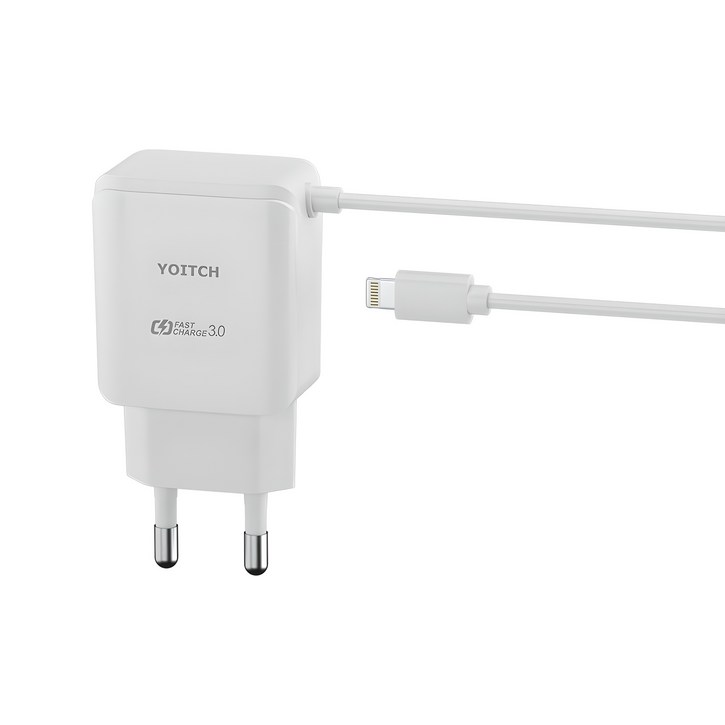 요이치 라울 2세대 18W 일체형 고속충전 케이블 8핀