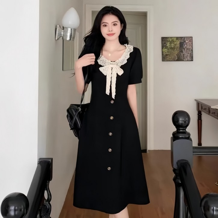 여성 여름 원피스 데일리룩 하객룩 원피스 빈티지 빅사이즈 오피스룩 롱 원피스