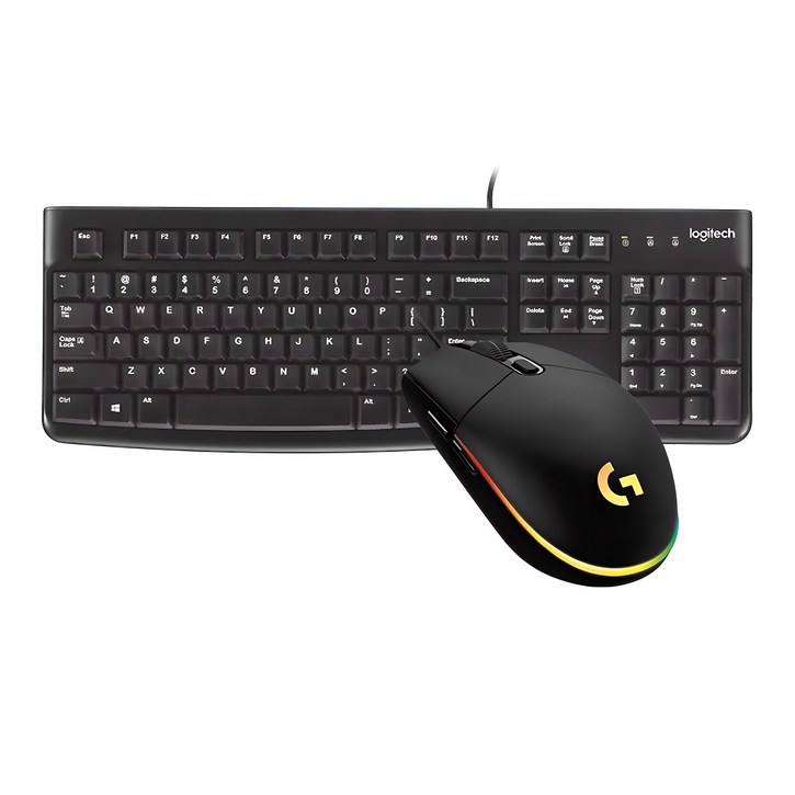 로지텍 K120 NEW 유선 키보드로지텍 G102 블랙 벌크 게이밍 유선 마우스세트, G102 블랙벌크