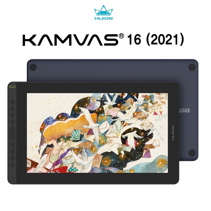 휴이온 KAMVAS 16(2021) 16인치 FHD액정타블렛, 단일색상 4