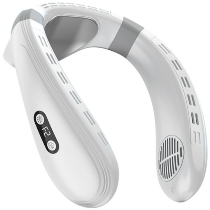 New 대형냉각패드 위니쿨 급속냉각 넥선풍기 BLDC 대용량5200mAh, W1026, 클래식화이트