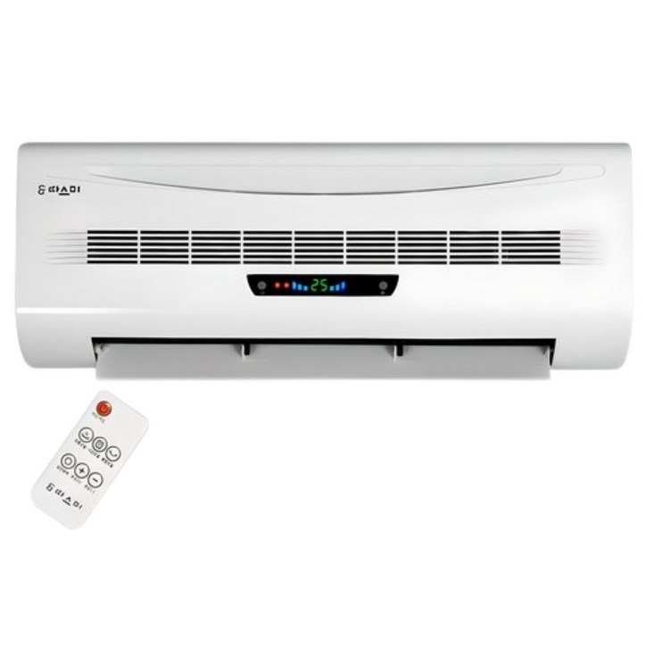 따스미 세라믹 벽걸이 온풍기 2001A