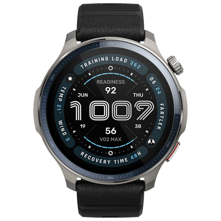 어메이즈핏 스마트워치 Balance 2, GPS + 블루투스, 47mm, 블랙