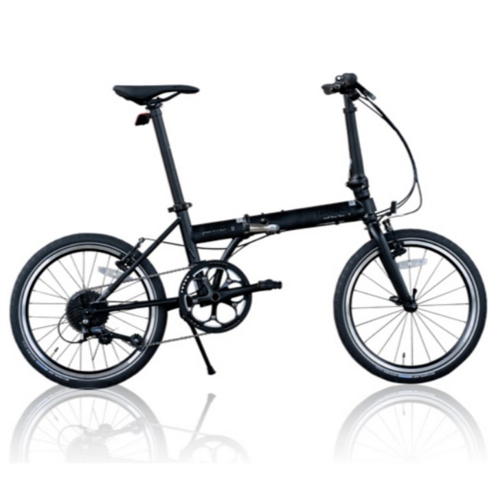 26년형 플리트 펜서 V9 20인치 접이식 미니벨로, 1개, 154cm, 블랙