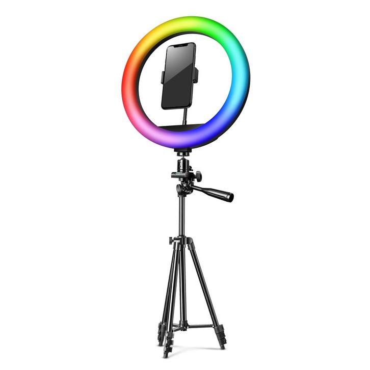 조이트론 RGB 링 라이트 조명 30cm 휴대폰 홀더 삼각대 세트, 1세트, LD50링 라이트 조이트론 RGB 링 라이트 조명 30cm 휴대폰 홀더 삼각대 세트, 1세트, LD50링 라이트