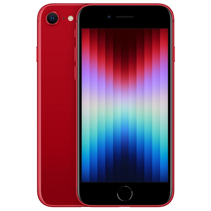 아이폰se3자급제 Apple 2022 아이폰 SE 3세대 자급제, PRODUCT RED, 128GB