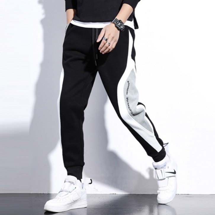 제이티엘 남성용 뉴컨트롤 트레이닝 컬러배색 조거팬츠 2p