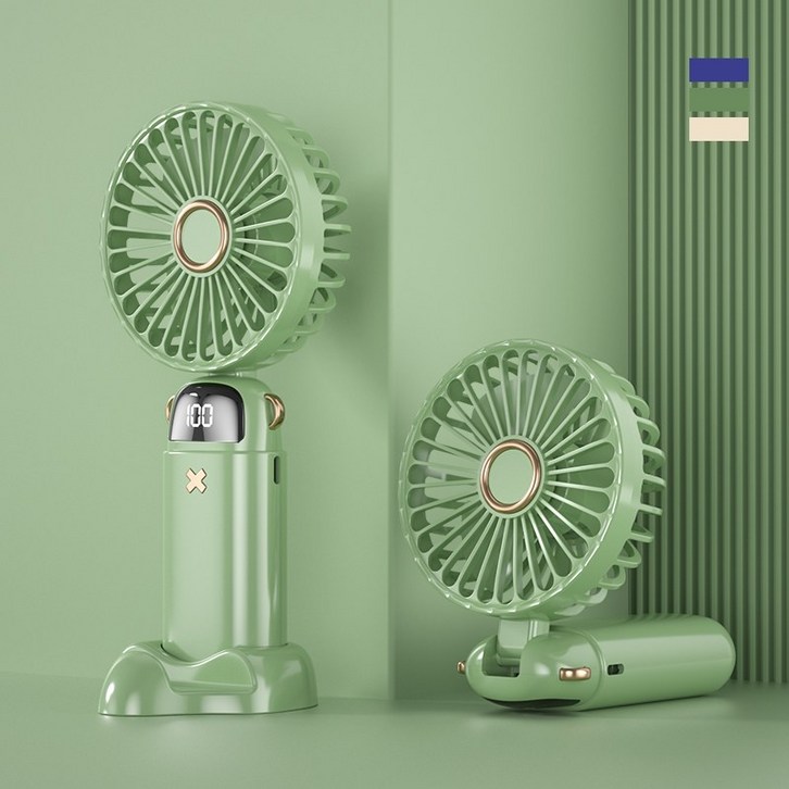 NUNUHANA USB충전팬 휴대용 탁상용 목걸이 핸디 선풍기