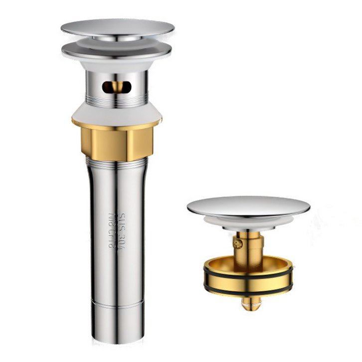 아쿠아팝 세면대 팝업 와이드 304 스테인리스 스탠다드, 1개