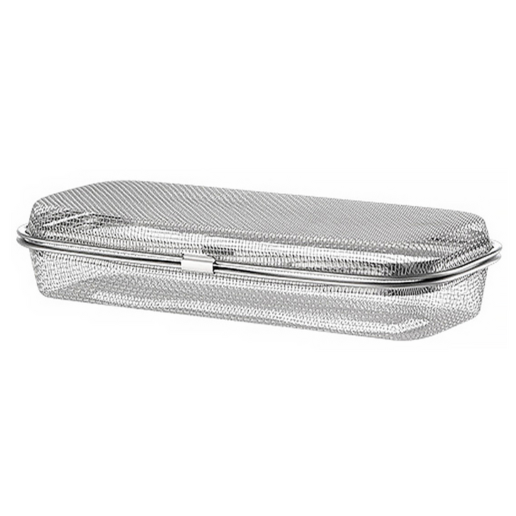 리브문 304 스텐 물빠짐 수저통 뚜껑형 중형, 1개, 실버