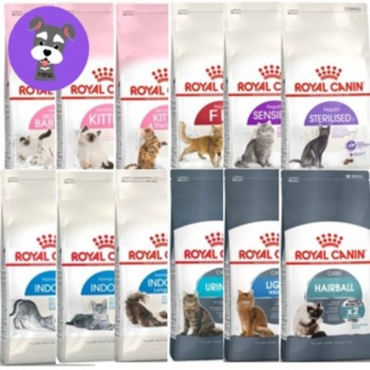 로얄캐닌 고양이 사료 건식사료 12종 중 선택, 2kg, 1개, 닭+오리
