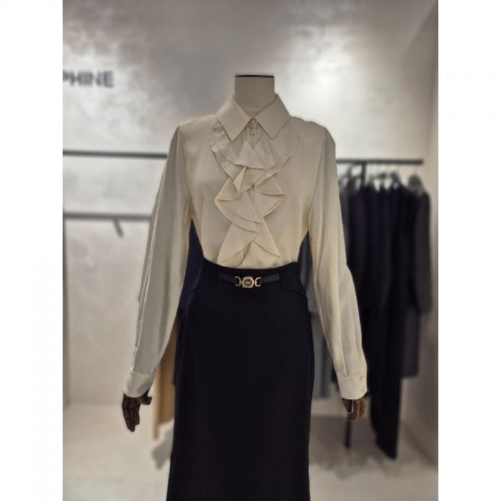 모조에스핀 러플 블라우스 J244MSC023관리7455157