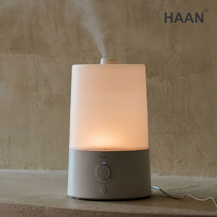 25년형 신제품 HAAN 무드등 초음파 가습기 4L, AFPHDP790M, 화이트