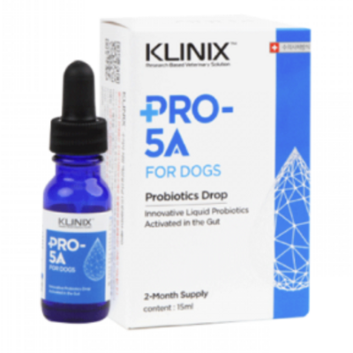프로파이브에이 [정품] KLINIX PRO-5A 클리닉스 프로파이브에이 / 프로5A / 수의사 처방 액상 유산균 / 강아지 액상유산균제 15ml / 리뉴얼 버전