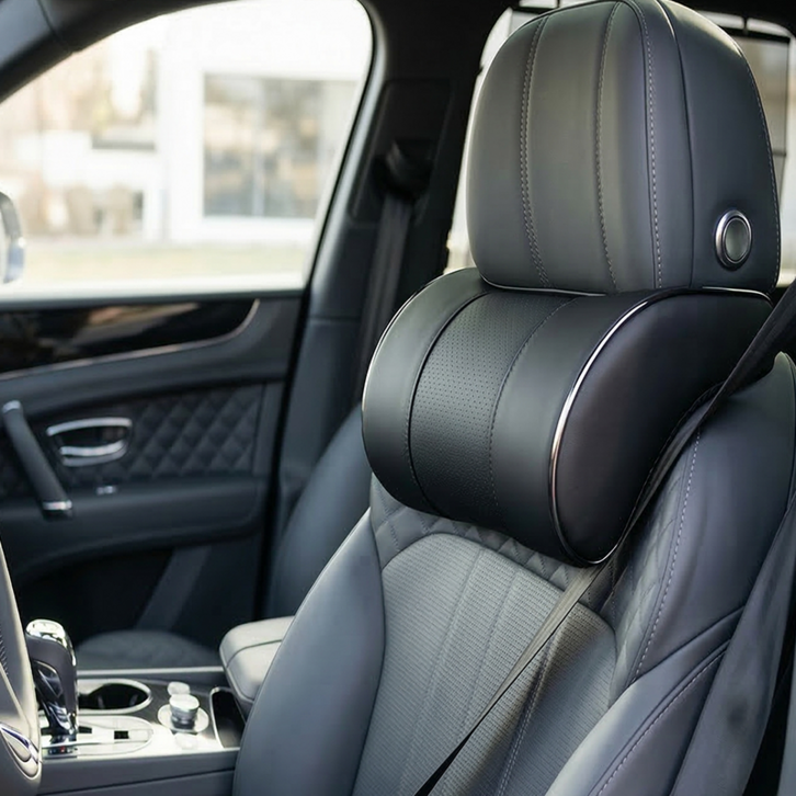 라이프엔라이크 차량용 목쿠션 자동차 목쿠션 차량 목베개 메모리폼 헤드레스트 목받침 운전 쿠션