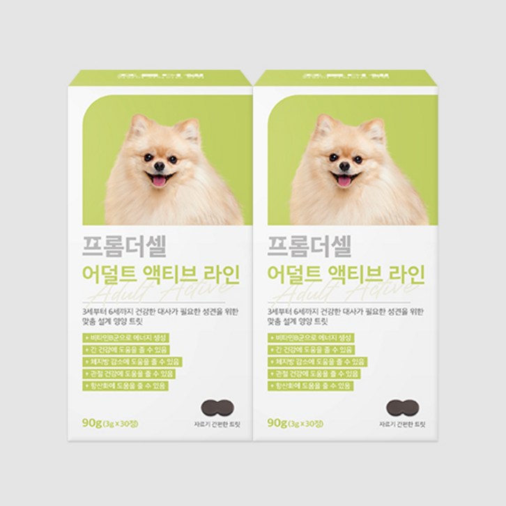 프롬더셀 강아지 성견 영양제 심장 다이어트 관절 간건강 눈물자국 항산화제 30정, 30정, 종합영양제, 2개 프롬더셀 강아지 성견 영양제 심장 다이어트 관절 간건강 눈물자국 항산화제 30정, 30정, 종합영양제, 2개