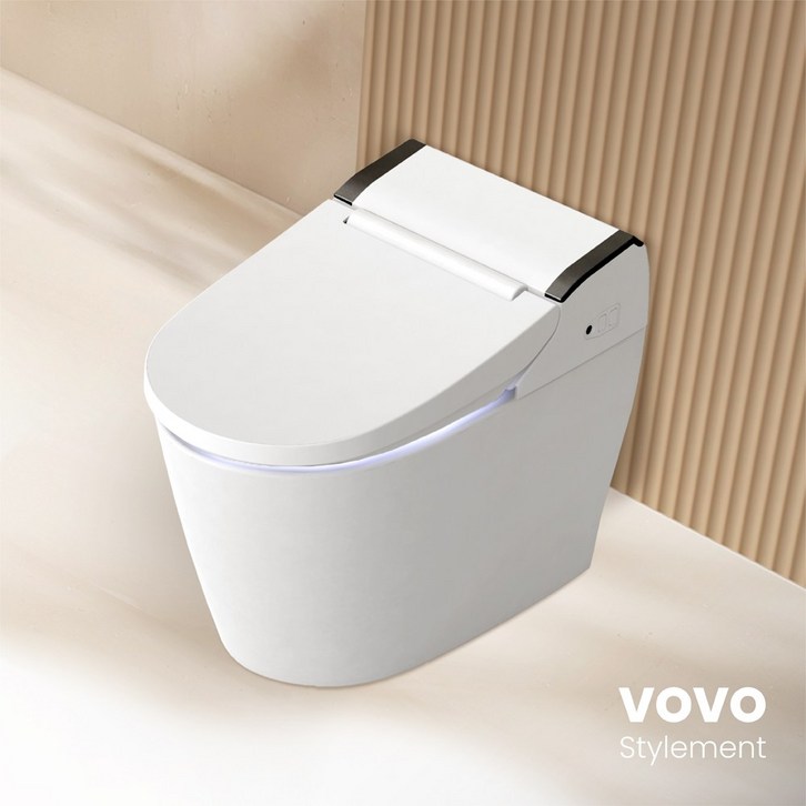 NEW VOVO 일체형비데 TCB8100N,초절수 친환경1등급, LED LIGHT, 자동물내림,직수타입 설치비 별도