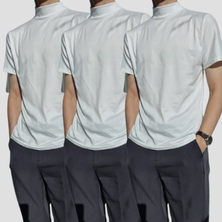 111 포고티 남녀공용 바텀 반팔 목티