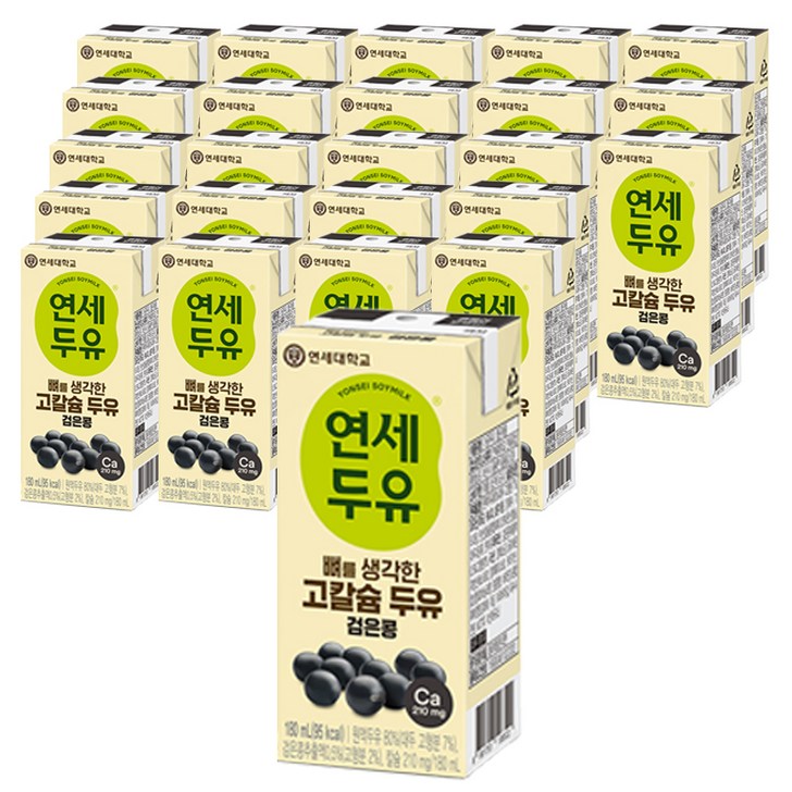 연세두유 뼈를 생각한 고칼슘 두유 검은콩 연세두유 뼈를 생각한 고칼슘 두유 검은콩