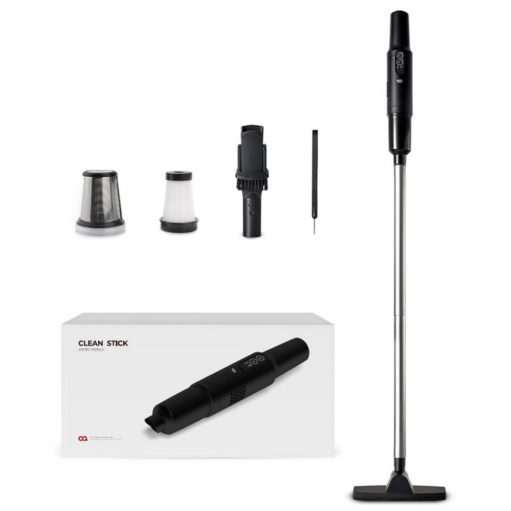 오아 클린스틱 핸디형 무선청소기, 블랙, OACL010