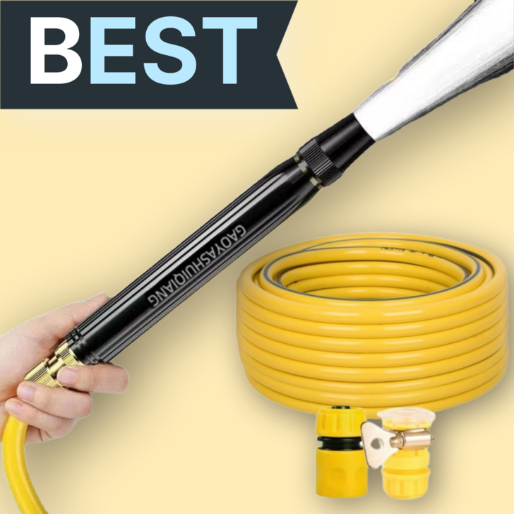 에리나 고압 분사기 세척기 세차 화장실 베란다 청소용 호스 가정용 스프레이건, 분사기20m, 1개