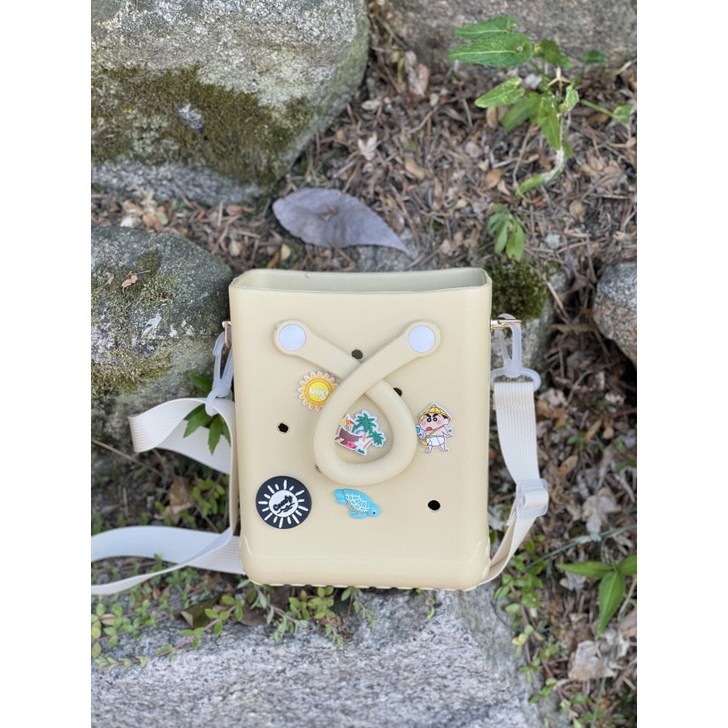 무료배송 컴피백 키즈 미니 크로스백 어린이 비치백 젤리백 CF003