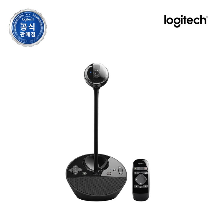 로지텍코리아 BCC950 화상회의 카메라 리모컨포함소음제거 스피커폰FHD1080p1.2xHD줌, LOGITECH BCC950