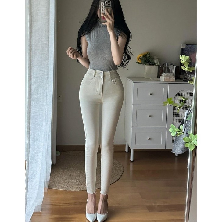 골반뽕 스키니진 3컬러 골반뽕 스키니진 3컬러