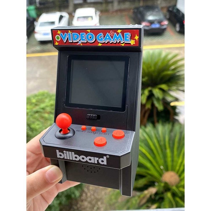 오락실오락기 소형 추억 휴대용 초미니 포켓용 콘솔