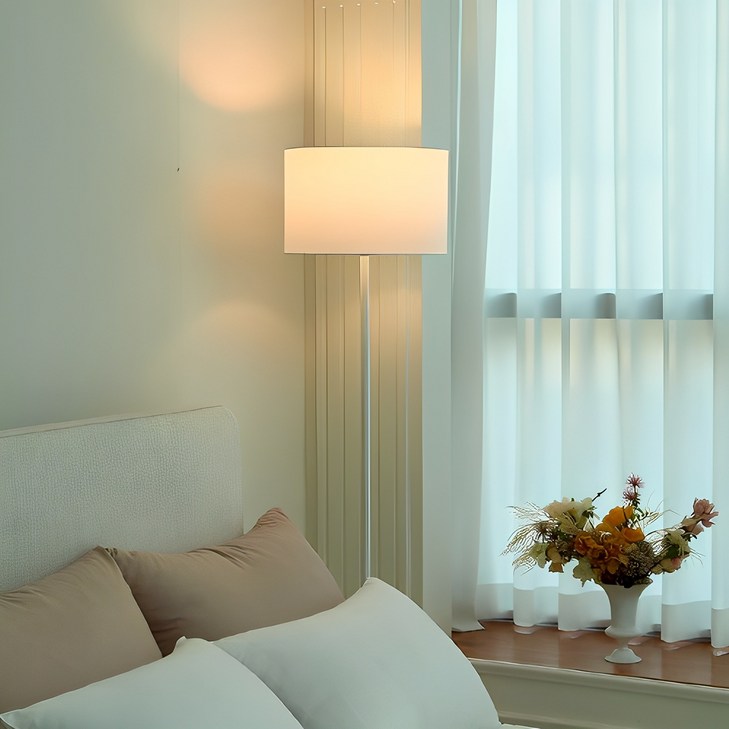 코멧 플레인 플로어 인테리어 장스탠드  LED 전구 세트