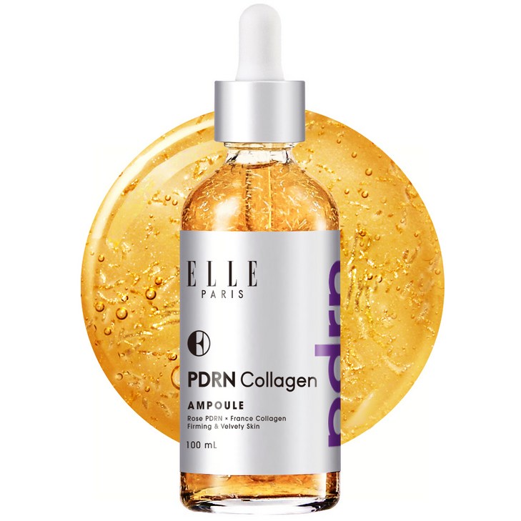 ELLE PARIS PDRN 콜라겐 녹는실 탄력 앰플, 1개, 100ml