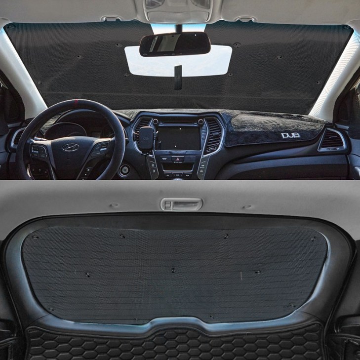 본투로드 차량용 롤업 햇빛가리개 국산 펠트 메쉬 윈도우 썬블럭 전차종 자외선차단 온도조절