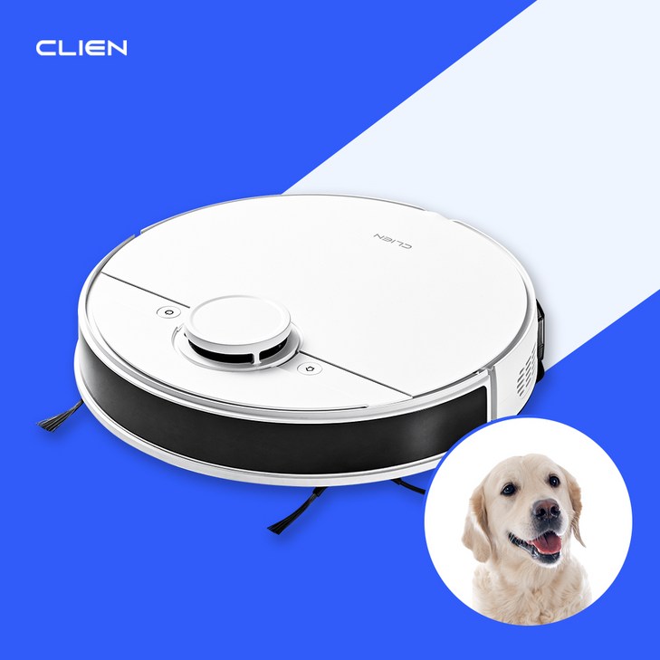 50대 한정 쿠팡특가 이벤트 8.20까지 클리엔 T24 살균 물걸레 로봇청소기, best 화이트 품절임박