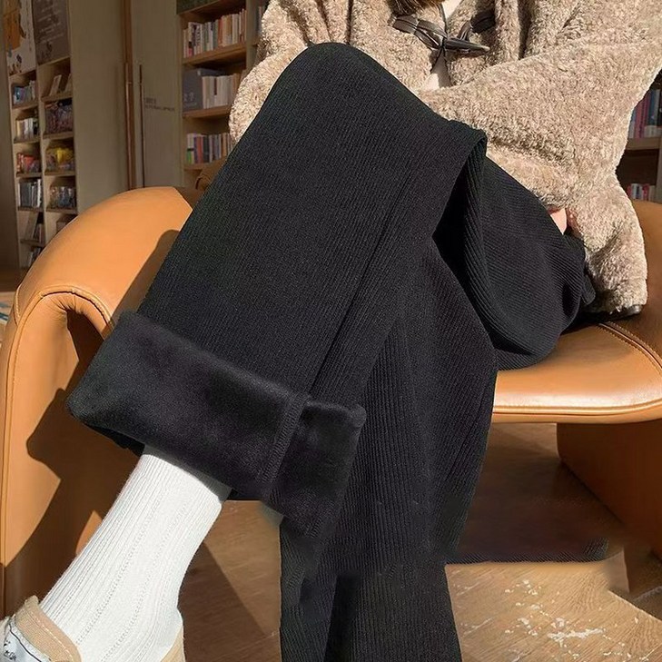기모 밴딩 와이드 코듀로이 팬츠DSAZZA