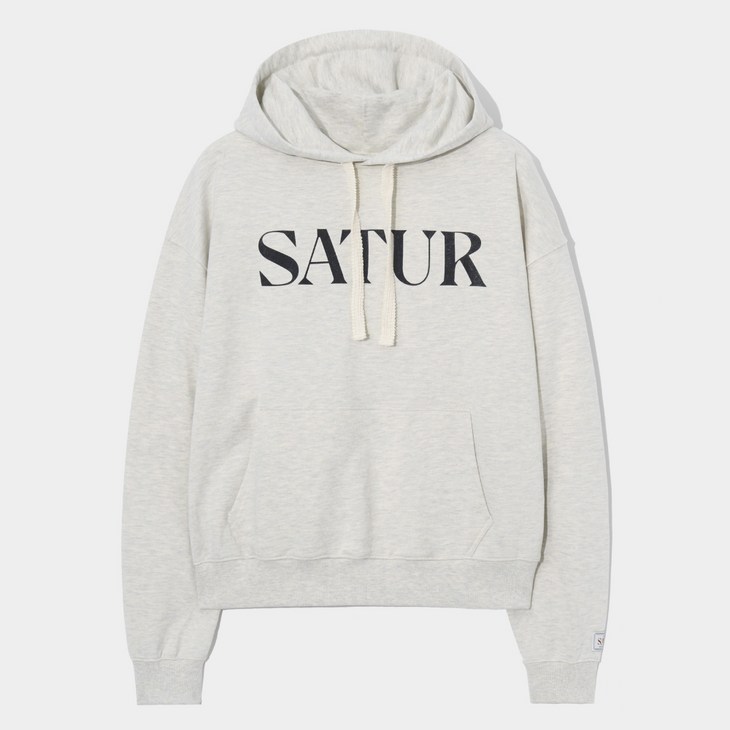 세터 클래식 레터 로고 후드 티셔츠