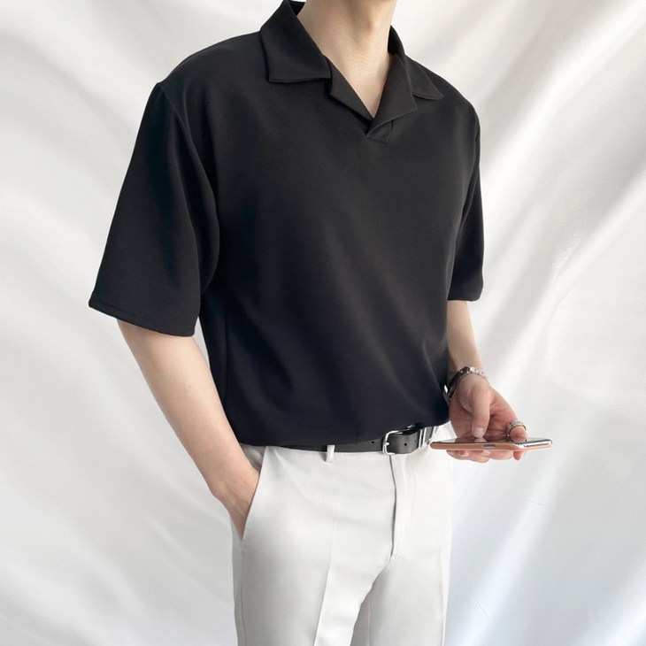 테이크잇 남자 남성 데일리 베이직 프리미엄 PK 반팔 카라티