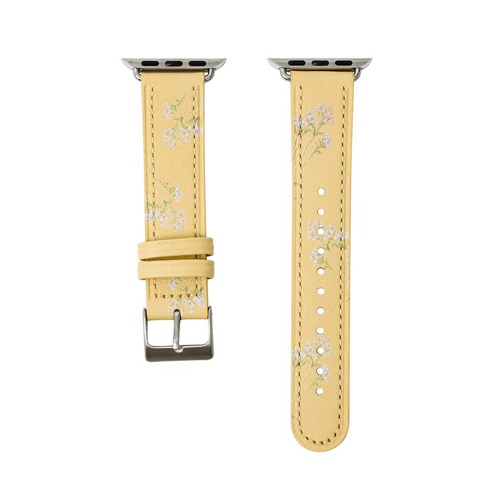 로이드 [애플워치 호환 38,40,41mm] 보니룸x로이드 옐로우 플라워 드로잉 스트랩 LL2S21300PSX