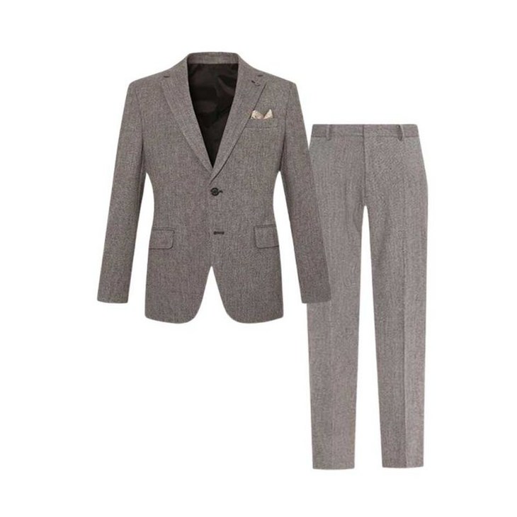 BY파크랜드 브라운 마이크로 패턴 정장 세트AA3KC783 AA3PC783