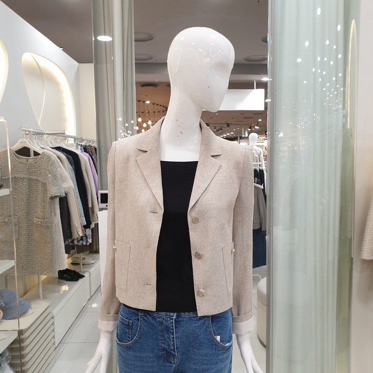 씨씨콜렉트23년 마혼방 크롭자켓 E232MSF134