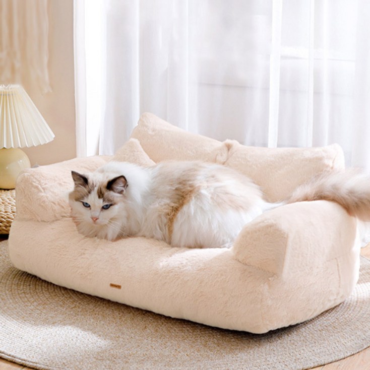 딩동펫 반려동물 플리스 소파베드 방석